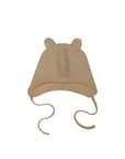 MERINO WOOL/SILK HAT WITH TEDDY EARS – AW25