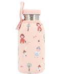 Customizable Cotton Pink Basic Steel Bottle