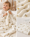 Soft Muslin Swaddle 🍋
