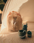 Beach Net Backpack - Organic Squares