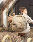Backpack Puffed - Biscuit or Olive green