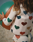 MANUCA LONG SLEEVE SWIMSUIT - KONGES SLOJD