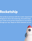 Rocket Bestie Bottle-  ASOBU | Elevate Your Everyday Water Bottle