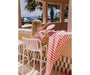 Microfiber Beach Towel Stripes Bloom & Blush
