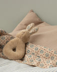 Rabbit rattle set - Cream Peach