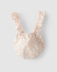 Diaper cover with floral straps