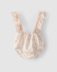 Diaper cover with floral straps