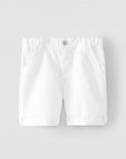 Plain white shorts Laranjinha