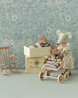 Sleepy wakey baby mouse in matchbox - Maileg