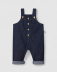 Organic cotton denim dungarees