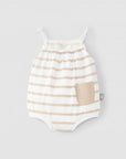 Striped shortie with pocket – 3 Colors available - Laranjinha