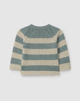 Striped knitted jumper