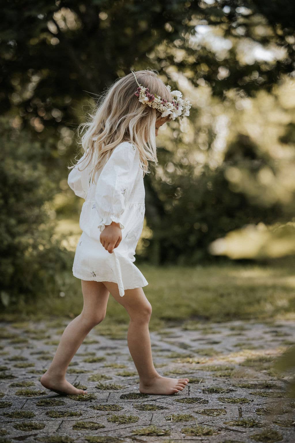 Annie&amp;Charles🌸 Baby Bloomer/ Spring Floral Collar Dress