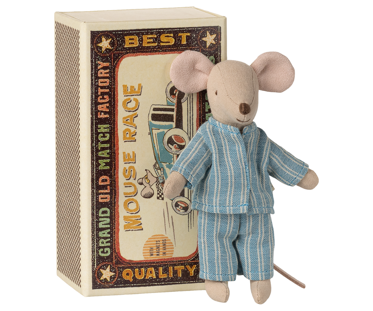 Big brother mouse in matchbox