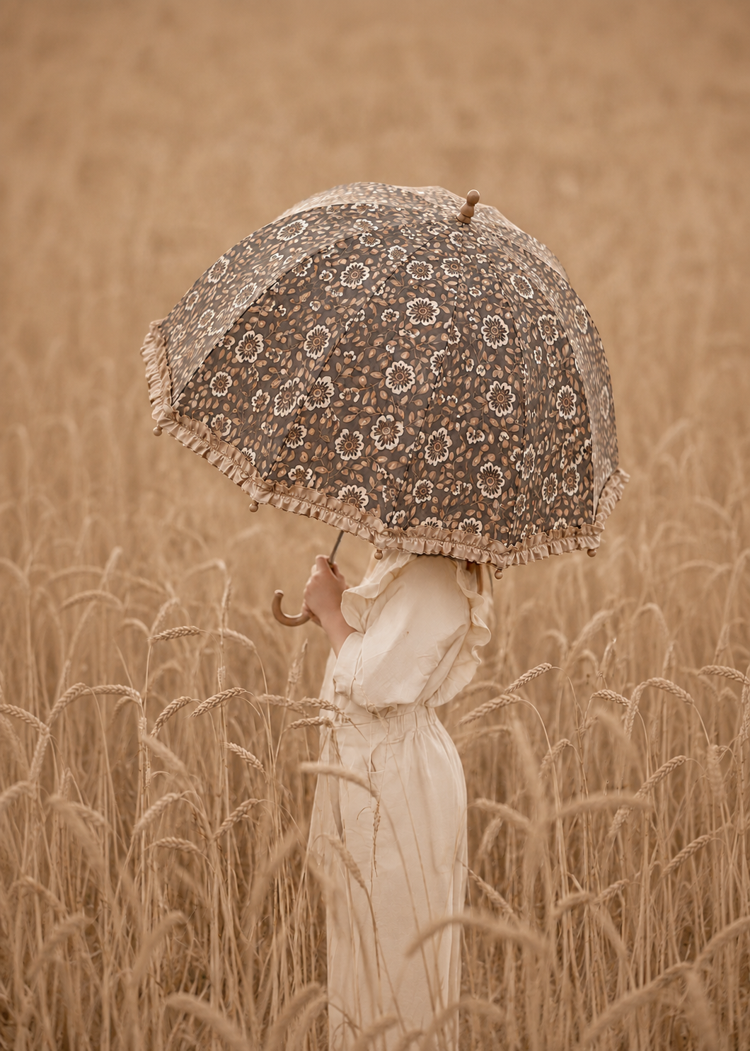 Poppies - Kids Umbrellas - Vintage Bloom