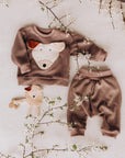 Terry Set – Embroidered Sweater & Terry Trousers SET - DOG
