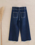 Girls’ Soft Denim Culotte Pants