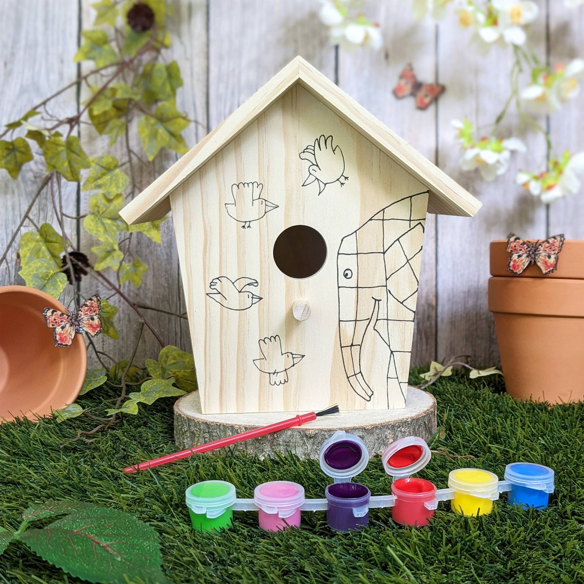 Elmer Paint Your Own Birdhouse