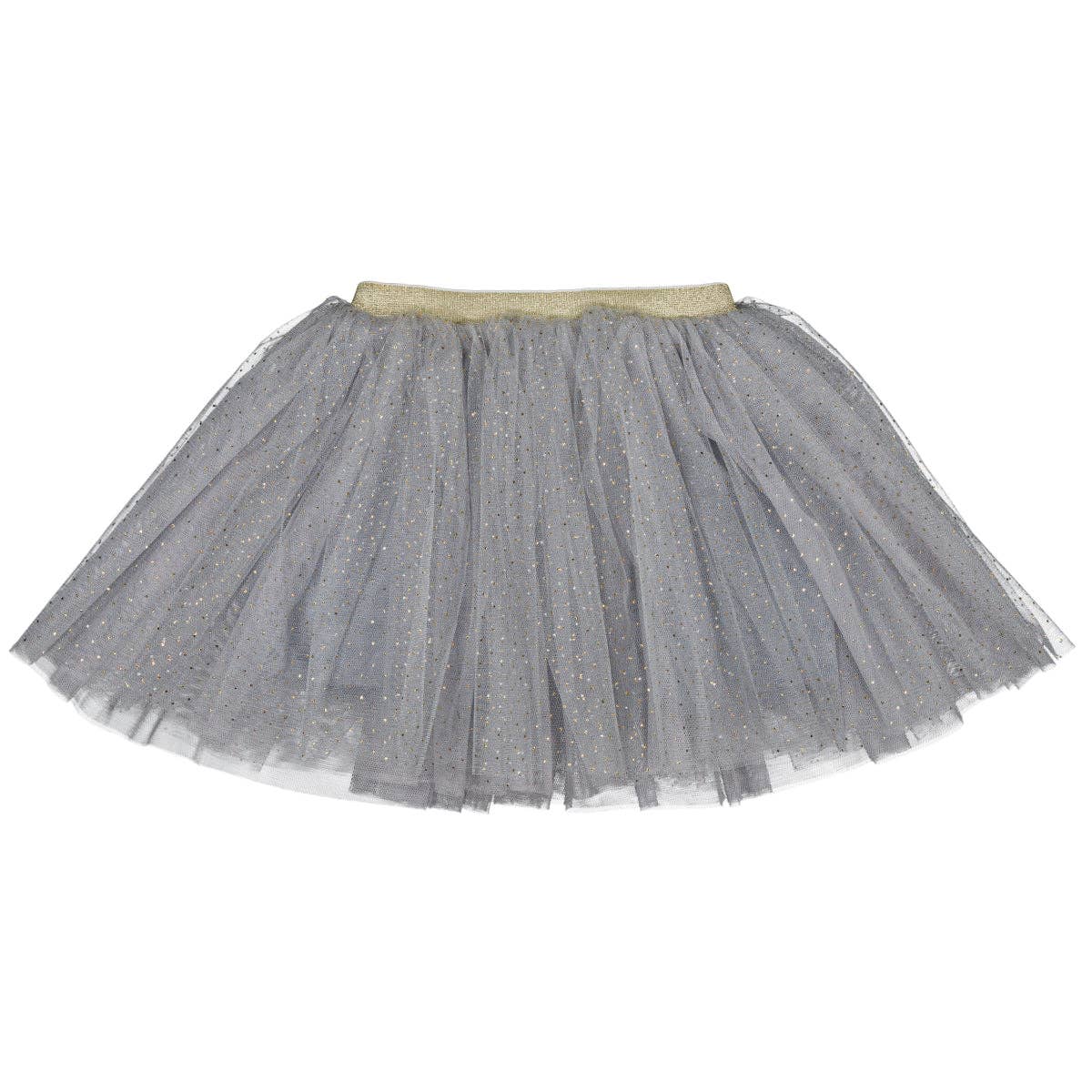 Tutu skirt - Gray with gold dots