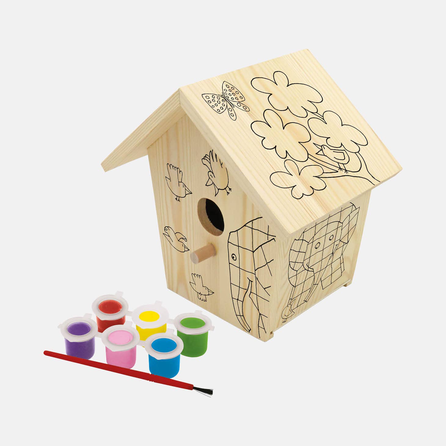 Elmer Paint Your Own Birdhouse