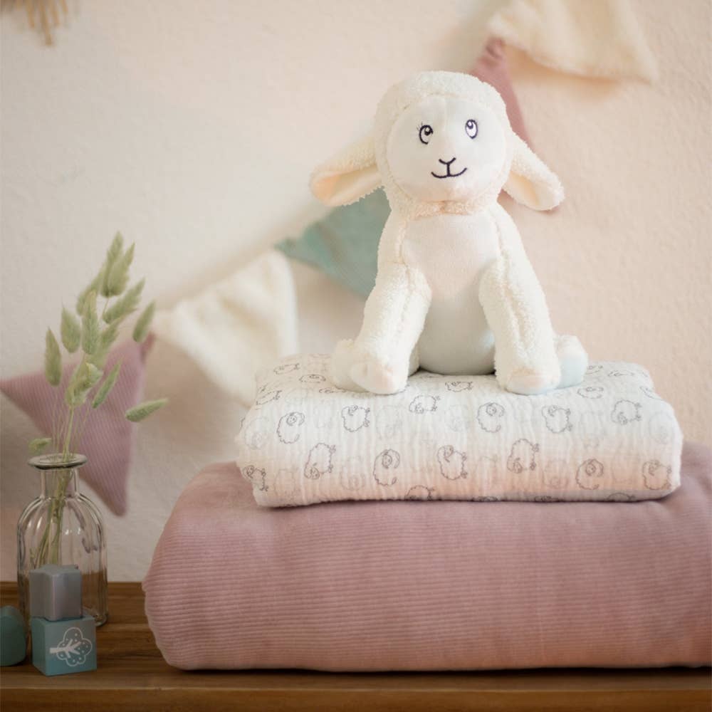 Sherpa Blanket - Mix &amp; Match Collection: Sage Green / 75x100 cm