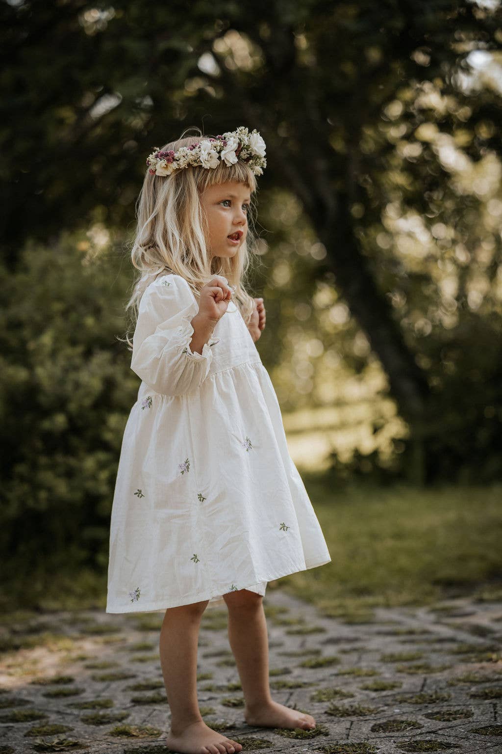 Annie&amp;Charles🌸 Baby Bloomer/ Spring Floral Collar Dress