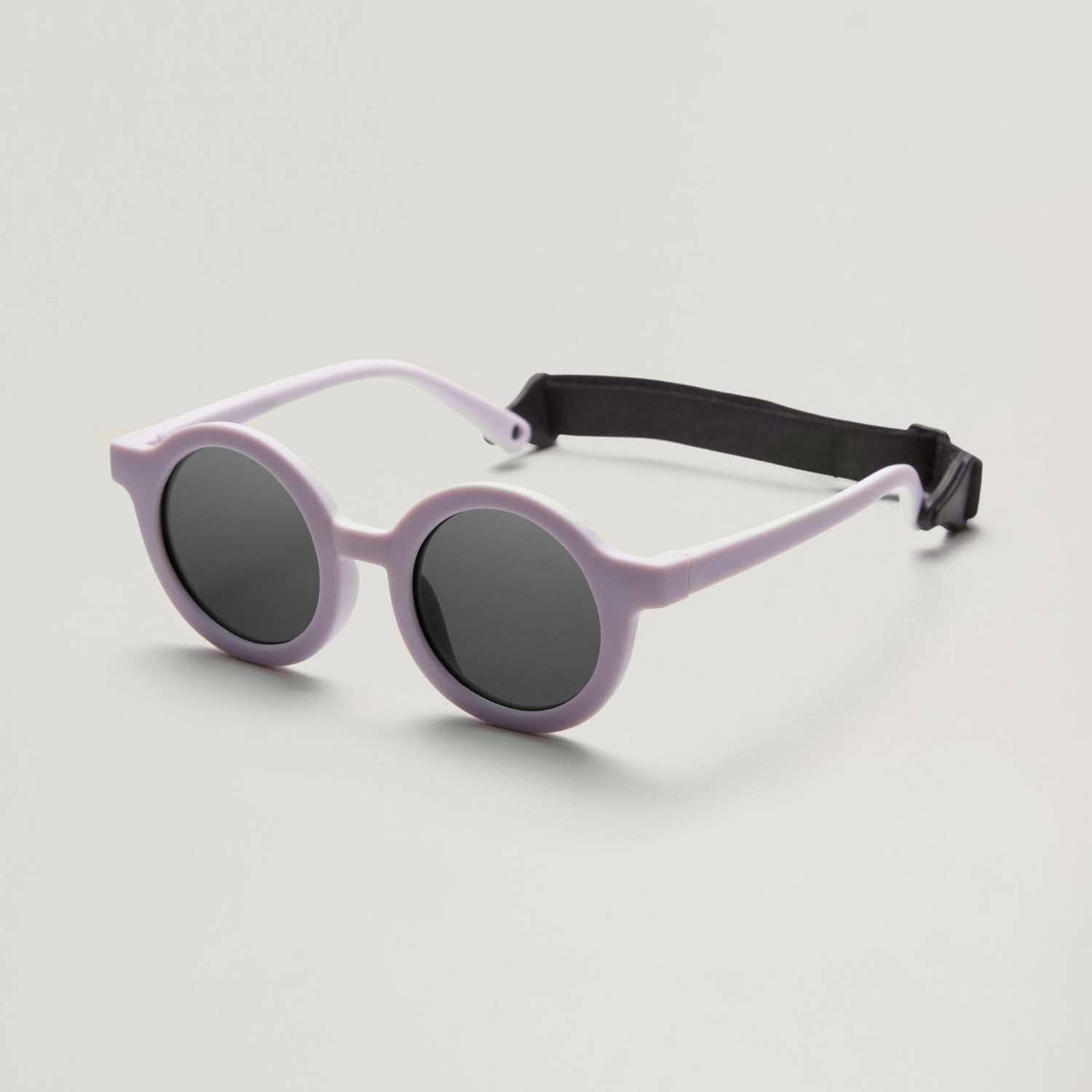 BabyMocs Bendable Soft Sunnies: PURPLE / CHILD (FITS 1.5 ~ 8 YEAR)