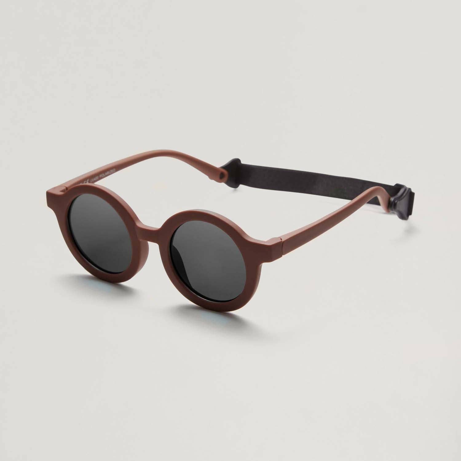 BabyMocs Bendable Soft Sunnies: BROWN/ CHILD (FITS 1.5 Y ~ 8 Y) - NEW!