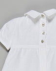 Baptism Set Linen Paul in 3-6 Months and 6-9 Months