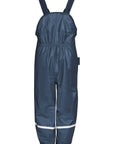 Rain SET- Jacket and Suspenders Marine Blue - Puddle Suit
