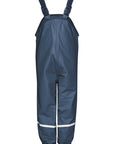 Rain SET- Jacket and Suspenders Marine Blue - Puddle Suit