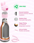 Bunny Bestie Bottle-  ASOBU | Elevate Your Everyday Water Bottle