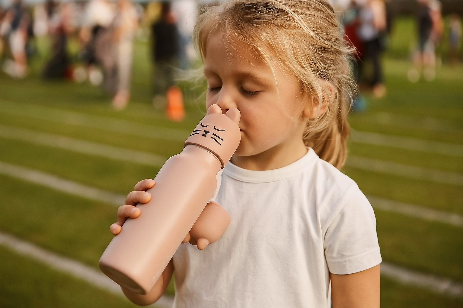 Falk Water Bottle with Crocodile or Rabbit