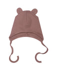 HAT WITH TEDDY EARS – Ribbed