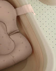 Baby Bath Tub & Cushion (Foldable) - Cherry Blush