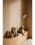Berto Rabbit Teddy In A Sitting Position (Mist): Height (Cm) 23