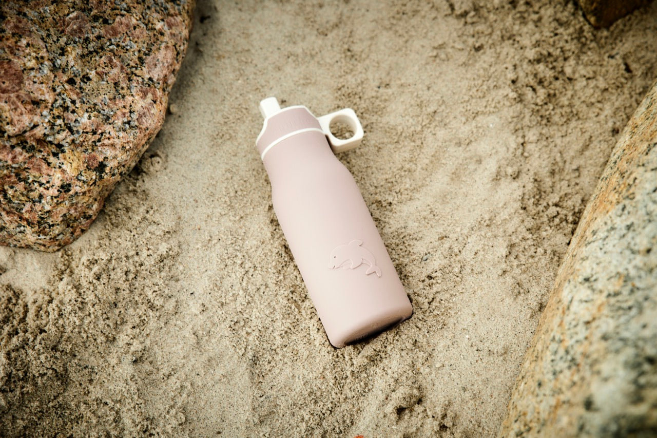 Lau silicone drinking bottle 400 ml Desert sage or Woodrose