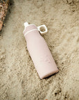 Lau silicone drinking bottle 400 ml Desert sage or Woodrose