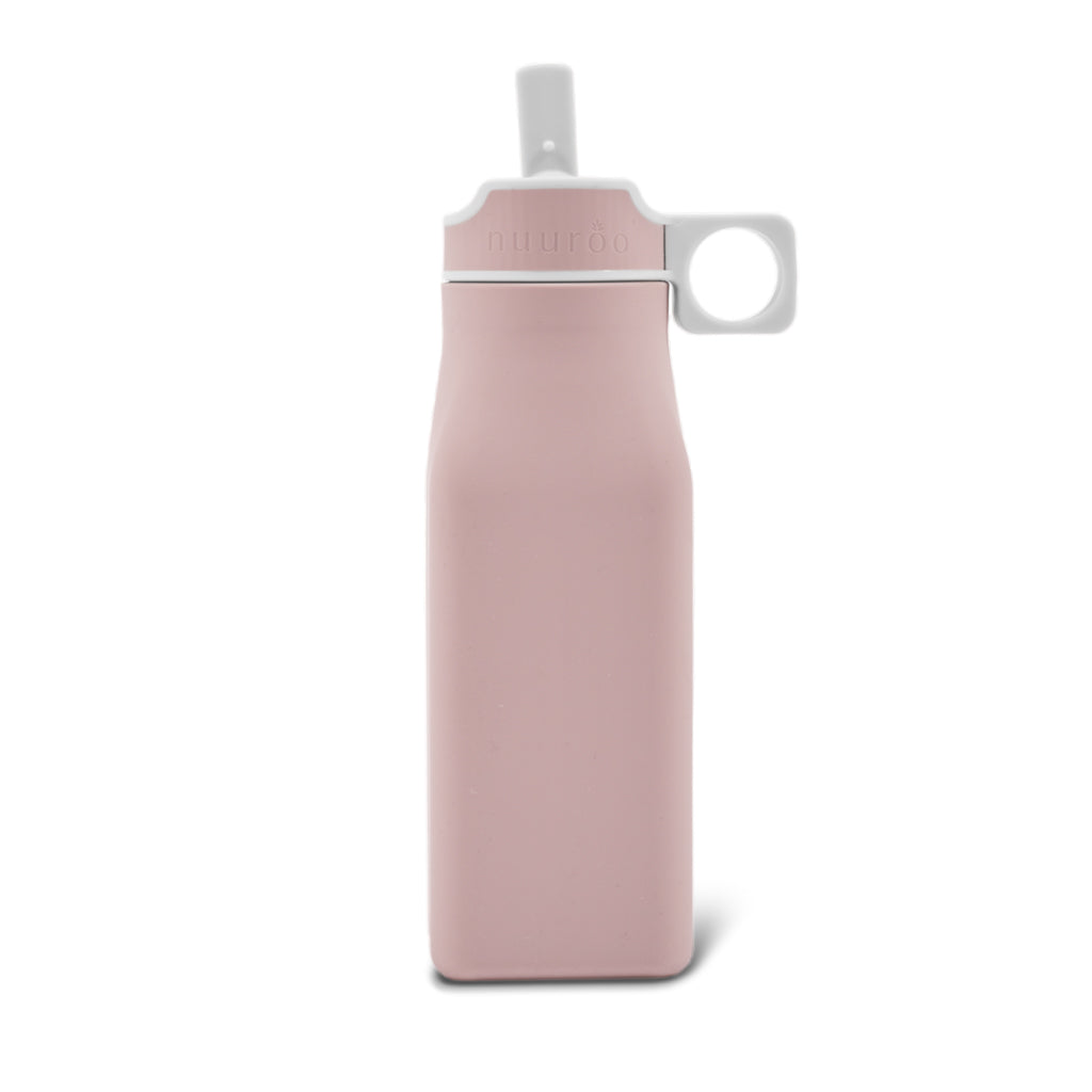 Lindi silicone drinking bottle 450 ml - Woodrose or Desert Sage