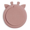 Orla silicone divided plate Giraffe