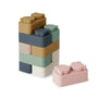 Pile Silicone Building Bricks