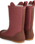 Anton animal rubber boots - Dusty Pink