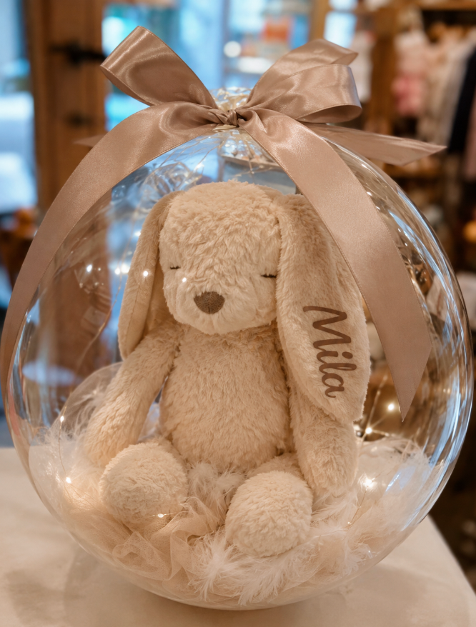 Personalised Bunny in Bobo Balloon