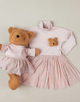 SOFT TOY WITH TUTU DRESS – TEDDY Wooly Organic