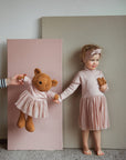 SOFT TOY WITH TUTU DRESS – TEDDY Wooly Organic