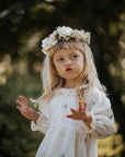 Annie&Charles🌸 Baby Bloomer/ Spring Floral Collar Dress