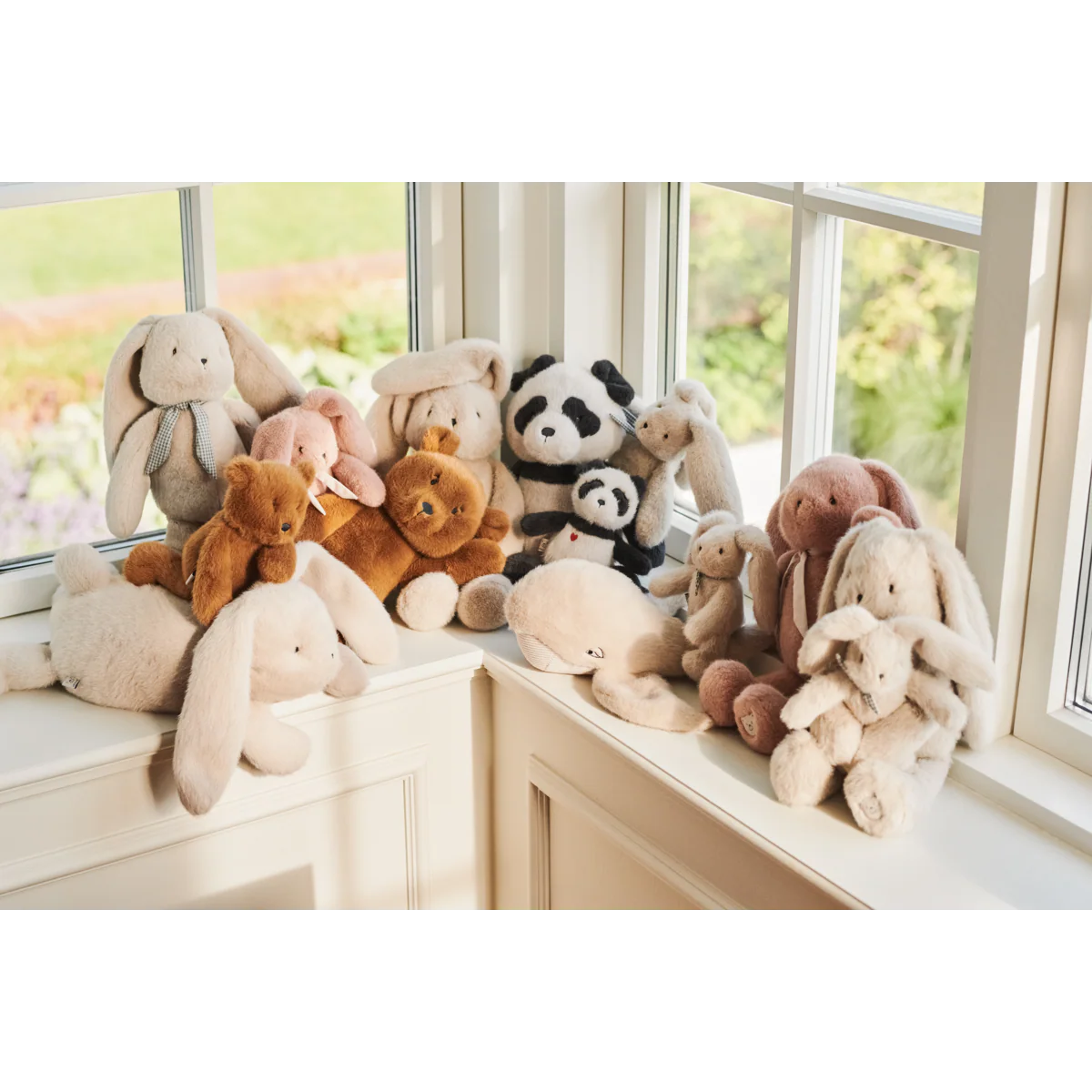 Binnie Rabbit Small Teddy- In A Sitting Position