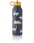 FALK Water Bottle 500 ml - Tiger / Classic navy