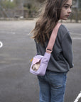 Shoulder bag - Lilac/ Old Rose - fabelab