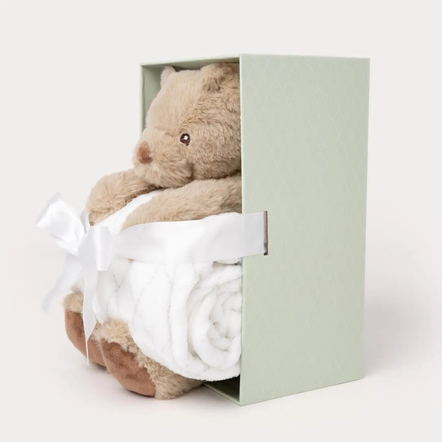 Sven with blanket in gift box